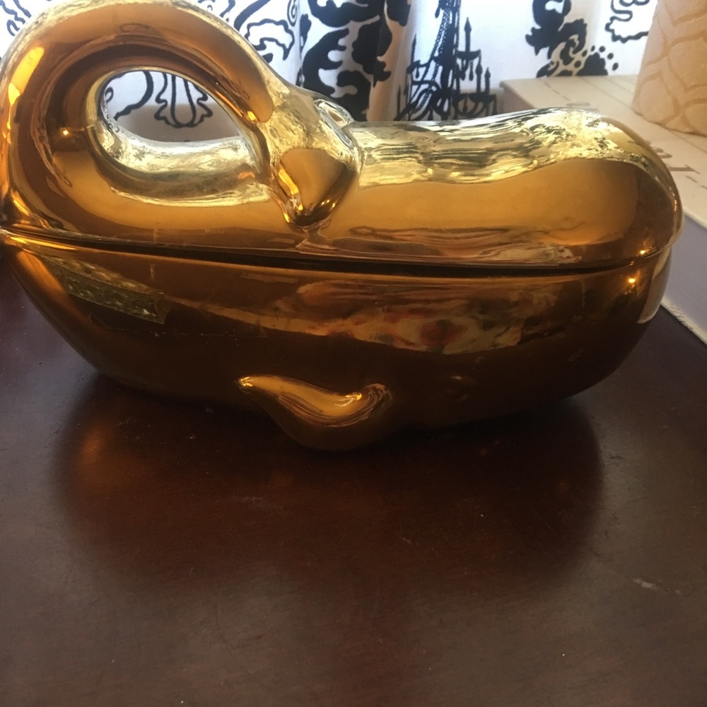 Decorative Mirrored Whale
